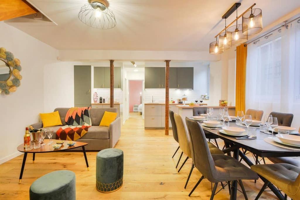 Ferienwohnung Luxueux Duplex 6 - 8Pers - Full Equipped - Republique Paris Exterior foto
